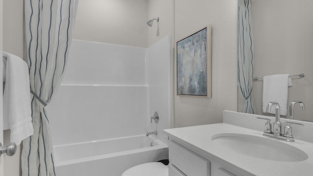 Furnished interior view inside a new home in Belhaven, Milton (Image 38).