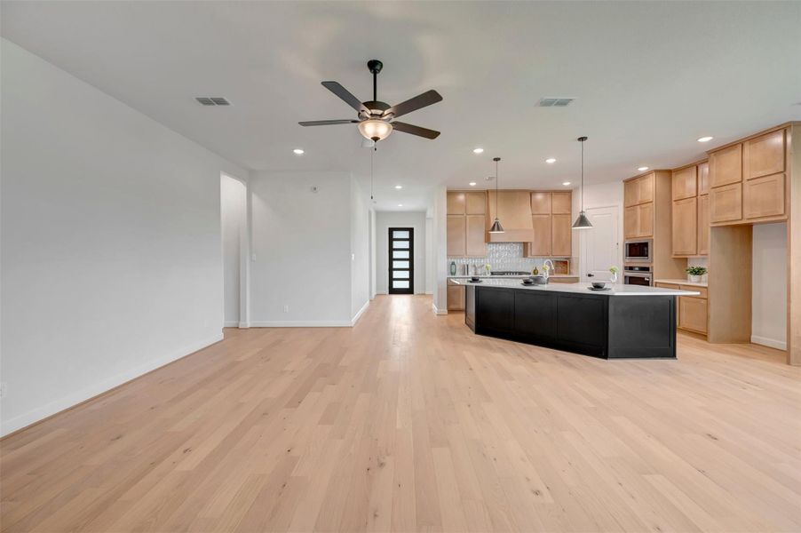 Furnished interior view inside a new home in , Richmond (Image 14).