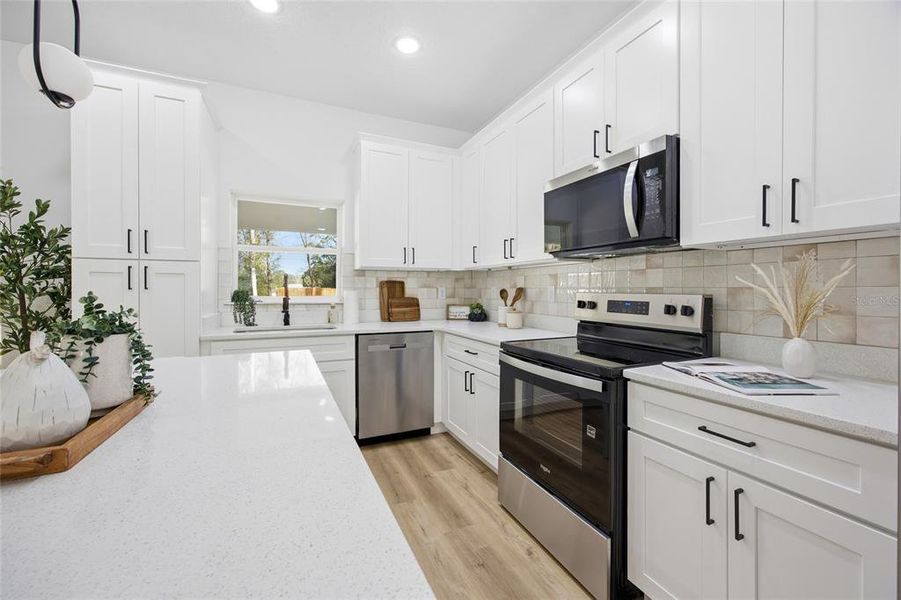 Furnished interior view inside a new home in , Citrus Springs (Image 13).