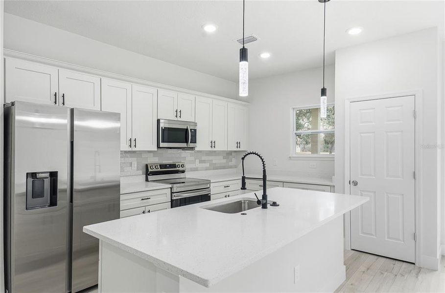 Furnished interior view inside a new home in , Citrus Springs (Image 4).
