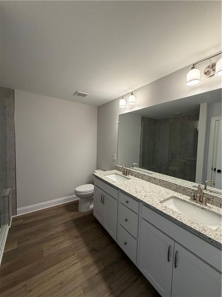 Furnished interior view inside a new home in , Dawsonville (Image 5).