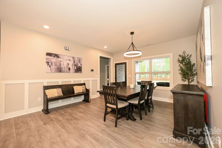 Furnished interior view inside a new home in , Marshville (Image 25).
