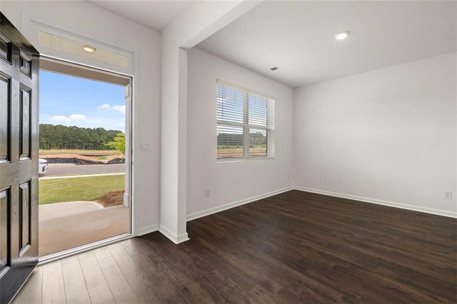 Spacious, unfurnished interior of a new home in The Reserve at Calcutta, Stockbridge (Image 34).