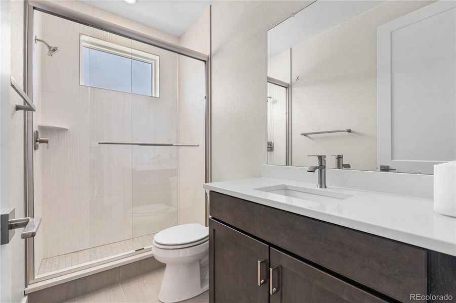 Furnished interior view inside a new home in Storytellers at Lyric, Lone Tree (Image 20).