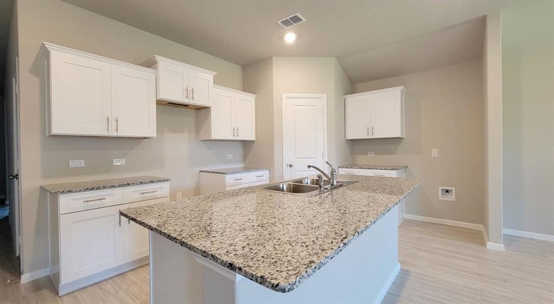 Furnished interior view inside a new home in Highlands at Chapel Creek, Fort Worth (Image 5). Furnished interior view inside a new home in Highlands at Chapel Creek, Fort Worth (Image 5).