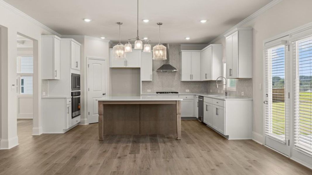 Furnished interior view inside a new home in Hamptons at Riverwood East, Dallas (Image 4).