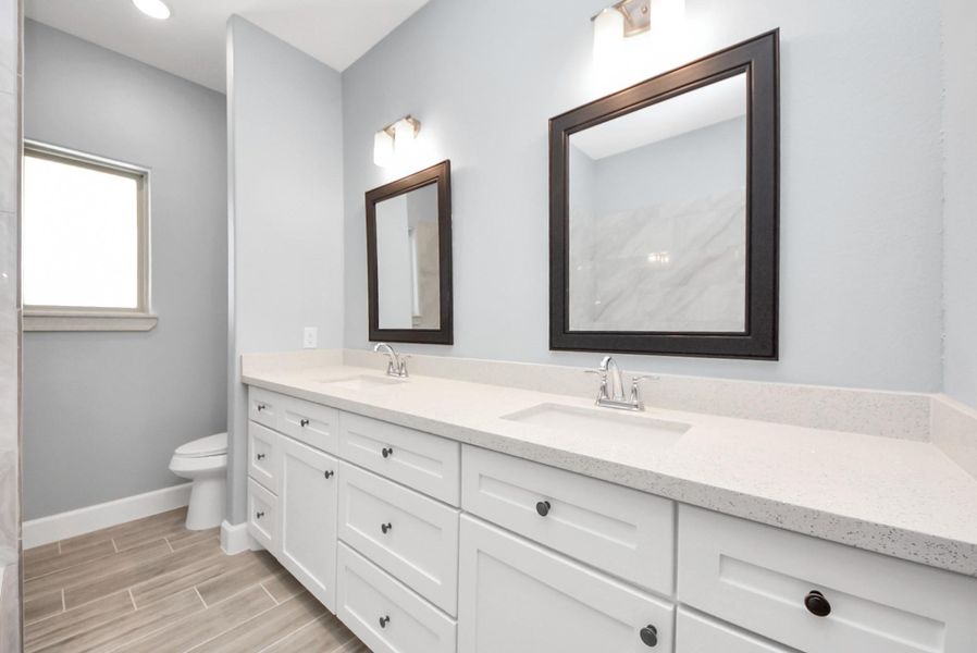 Furnished interior view inside a new home in , Houston (Image 14).