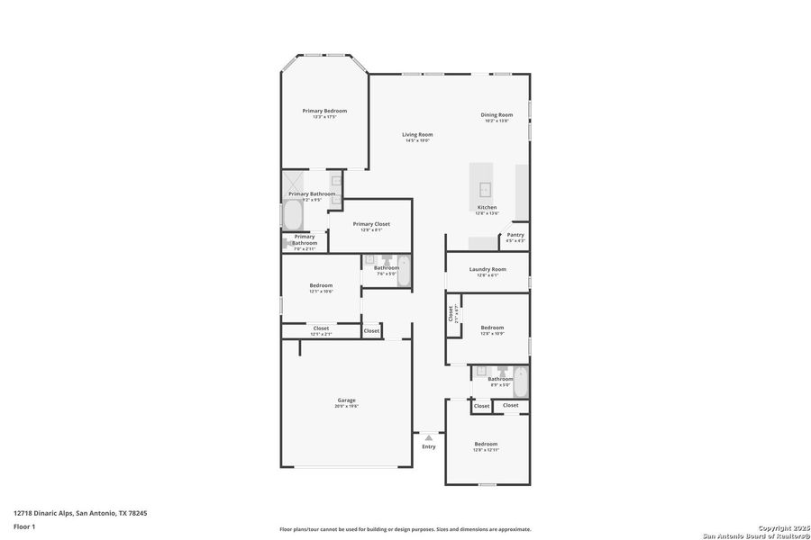 2D floor plan layout of this home in Arcadia Ridge - Classic Series, San Antonio, TX (Image 3). 2D floor plan layout of this home in Arcadia Ridge - Classic Series, San Antonio, TX (Image 3).