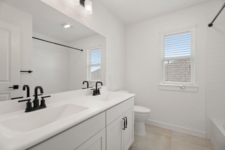 Hall bath (*Photo not of actual home and used for illustration purposes only.) Hall bath (*Photo not of actual home and used for illustration purposes only.)