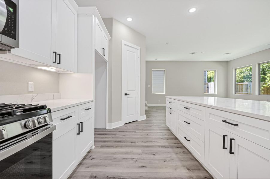 Furnished interior view inside a new home in , Houston (Image 13).