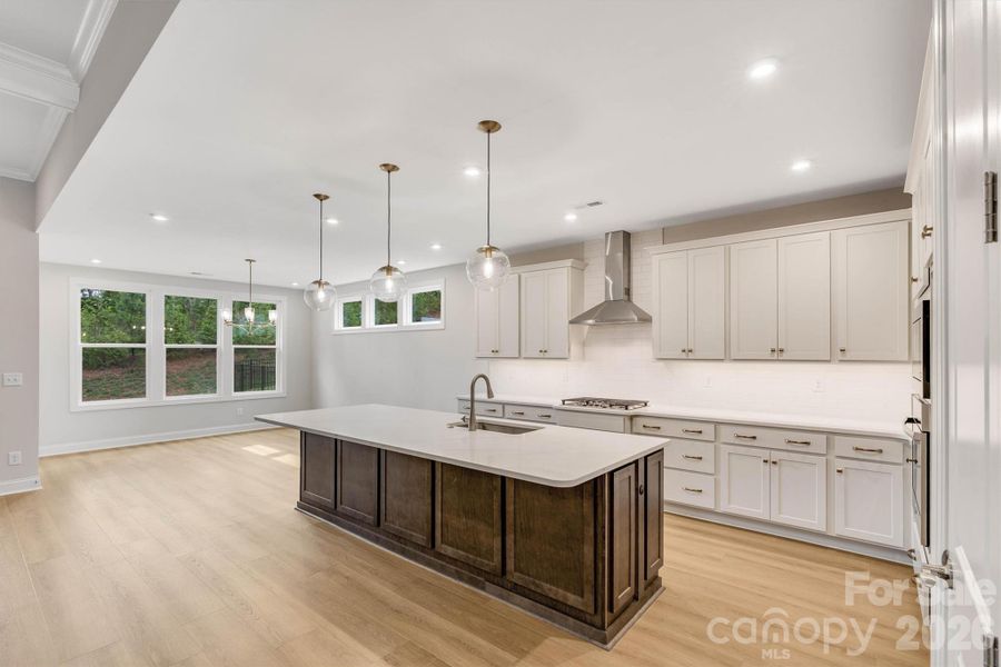 Furnished interior view inside a new home in , Charlotte (Image 5).