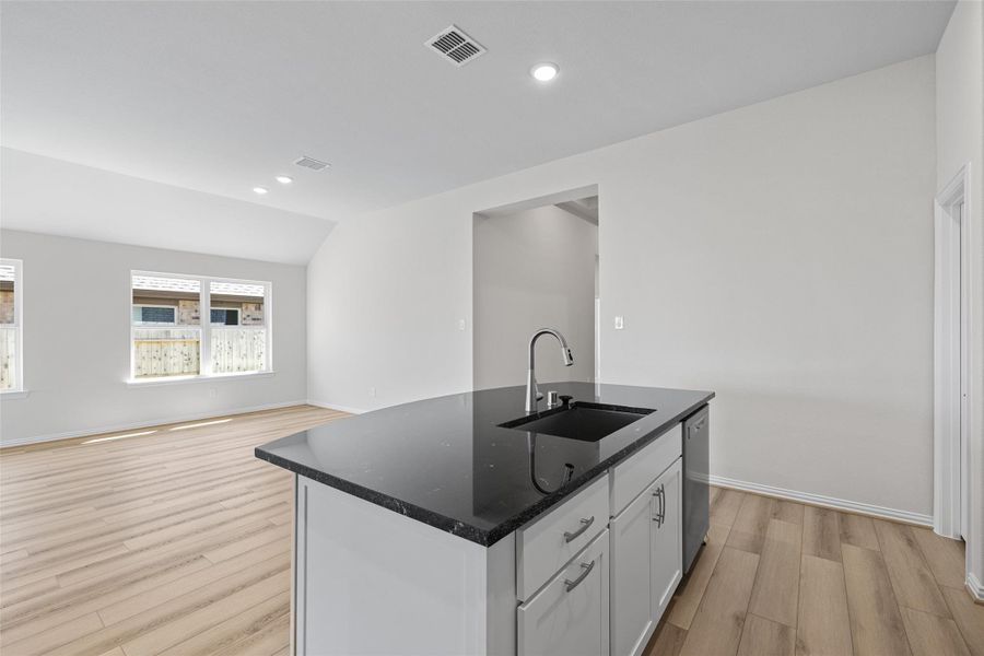 Furnished interior view inside a new home in Coastal Point, League City (Image 10). Furnished interior view inside a new home in Coastal Point, League City (Image 10).