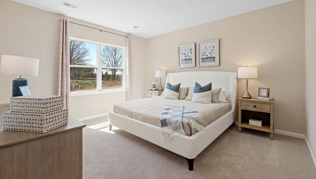 Representative furnished interior of a home built from the Aria by D.R. Horton in Spring Ridge, Anderson (Image 11).
