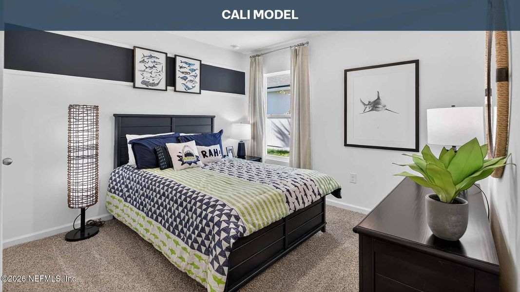 Furnished interior view inside a new home in , Palm Coast (Image 26).