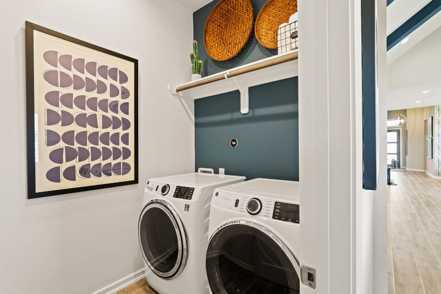 Furnished interior view inside a new home in Wildrye, Waller (Image 27).