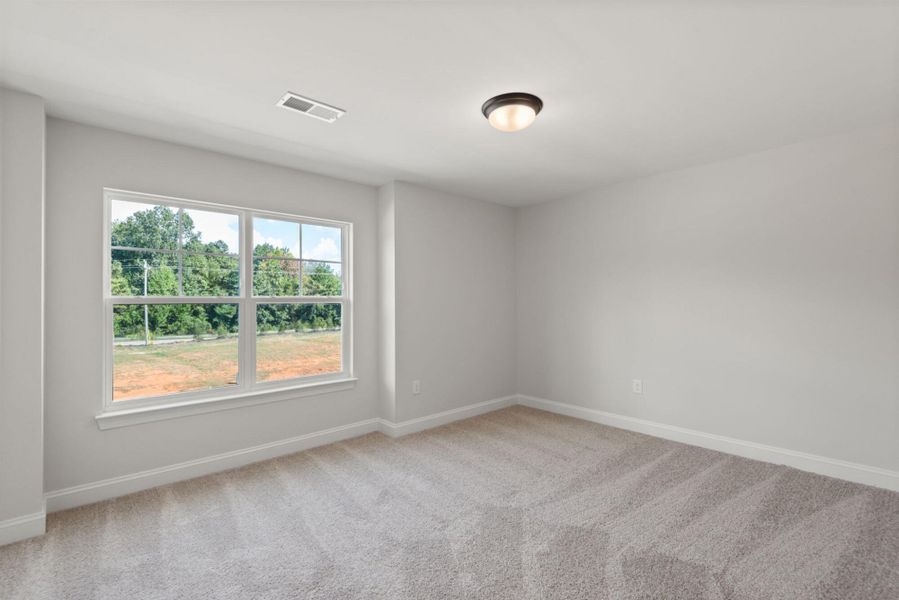 Spacious, unfurnished interior of a new home in Hayes Village, Greensboro (Image 26).