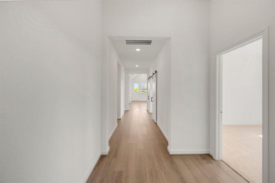 Inviting foyer