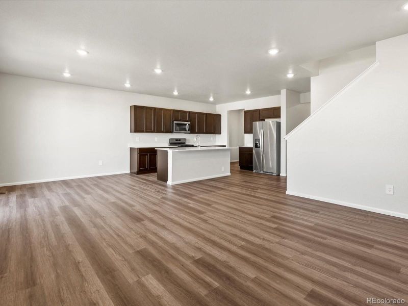 Spacious, unfurnished interior of a new home in Poudre Heights: The Lakes Collection, Windsor (Image 28).