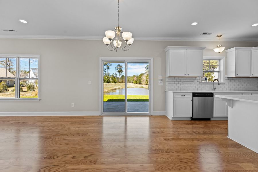 Representative furnished interior of a home built from the Turner by Bill Clark Homes in Davenport Farms, Winterville (Image 8). Representative furnished interior of a home built from the Turner by Bill Clark Homes in Davenport Farms, Winterville (Image 8).