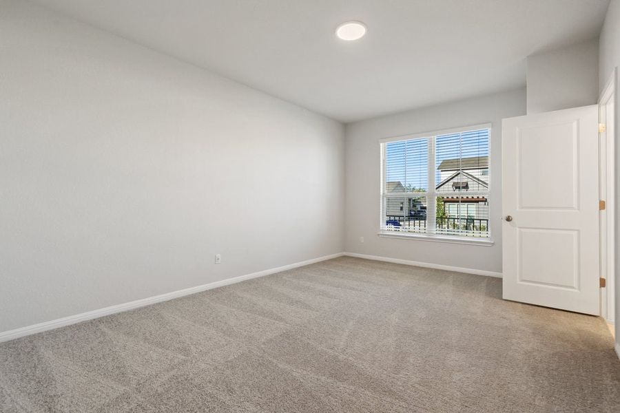 Spacious, unfurnished interior of a new home in Porter Country, Kyle (Image 12). Spacious, unfurnished interior of a new home in Porter Country, Kyle (Image 12).