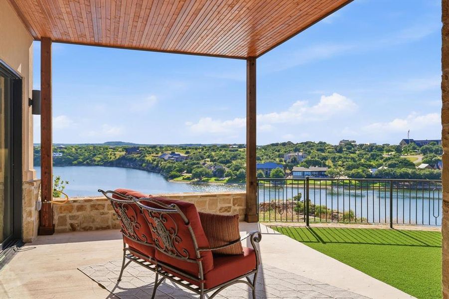 Exterior details and patio area of a home in , Strawn (Image 23). Exterior details and patio area of a home in , Strawn (Image 23).