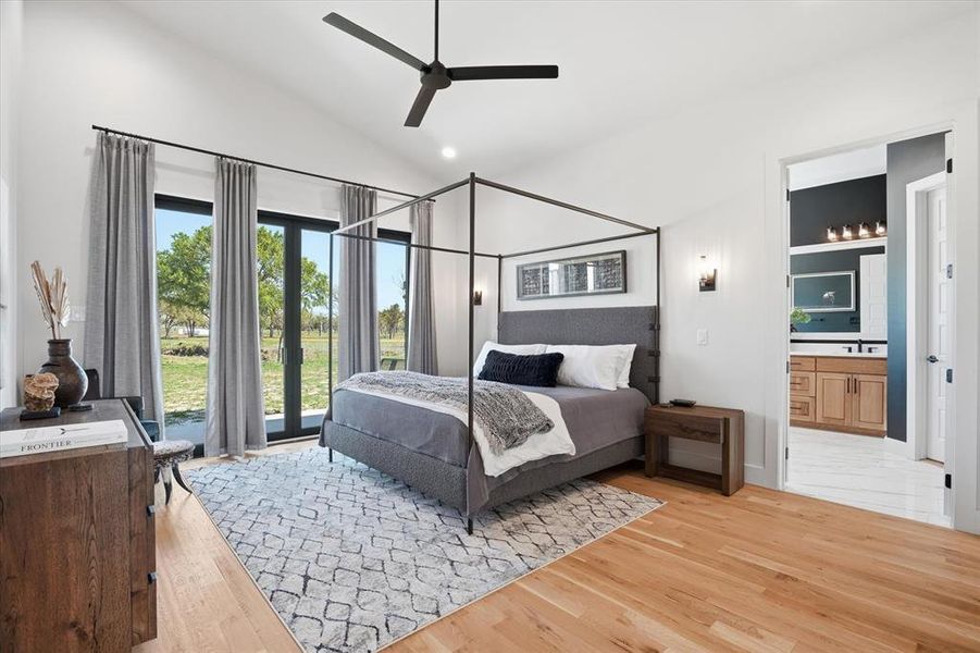 Furnished interior view inside a new home in Ranger Ridge Estates, Strawn (Image 27).