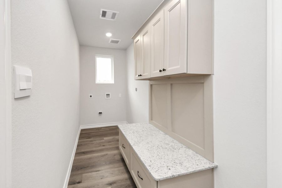 Furnished interior view inside a new home in The Enclave at Spring Branch, Montgomery (Image 12). Furnished interior view inside a new home in The Enclave at Spring Branch, Montgomery (Image 12).