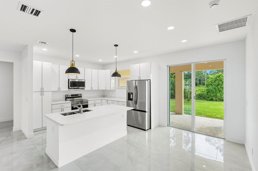 Furnished interior view inside a new home in , Port St. Lucie (Image 4). Furnished interior view inside a new home in , Port St. Lucie (Image 4).