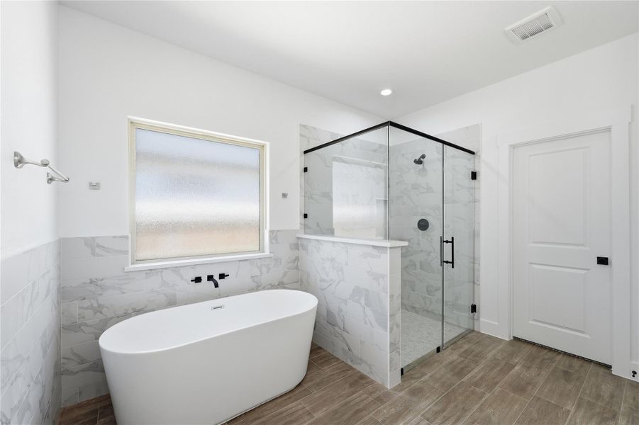 Furnished interior view inside a new home in , Huffman (Image 8).