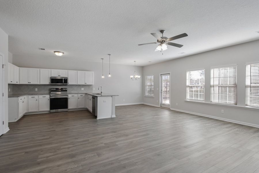 Representative unfurnished interior of a home built from the The Saunders by RTS Homes in Tranquil South, Hinesville (Image 23).