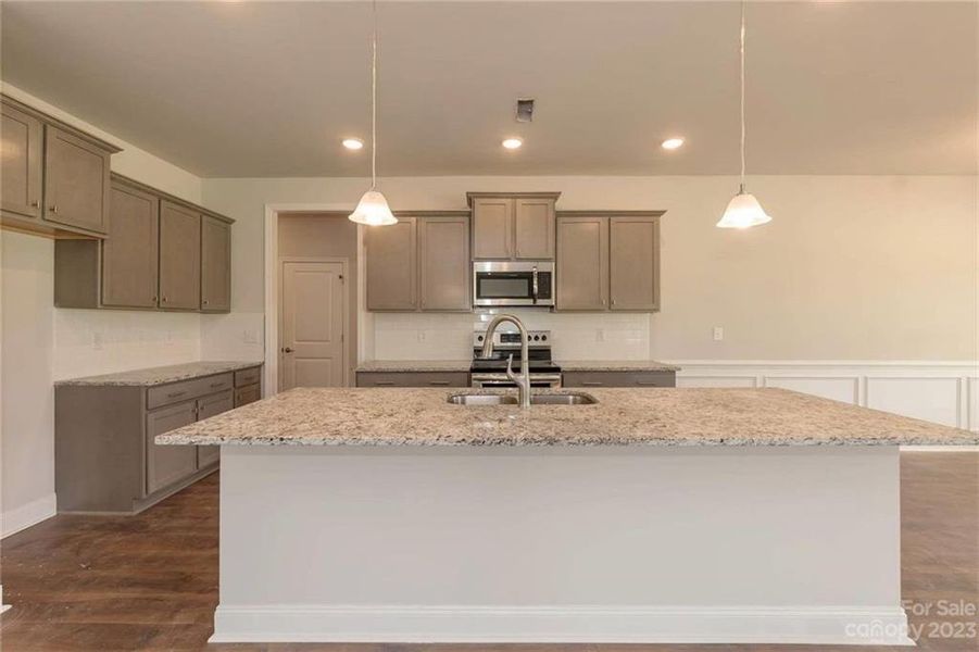 Furnished interior view inside a new home in Park Place, Bowdon (Image 5).