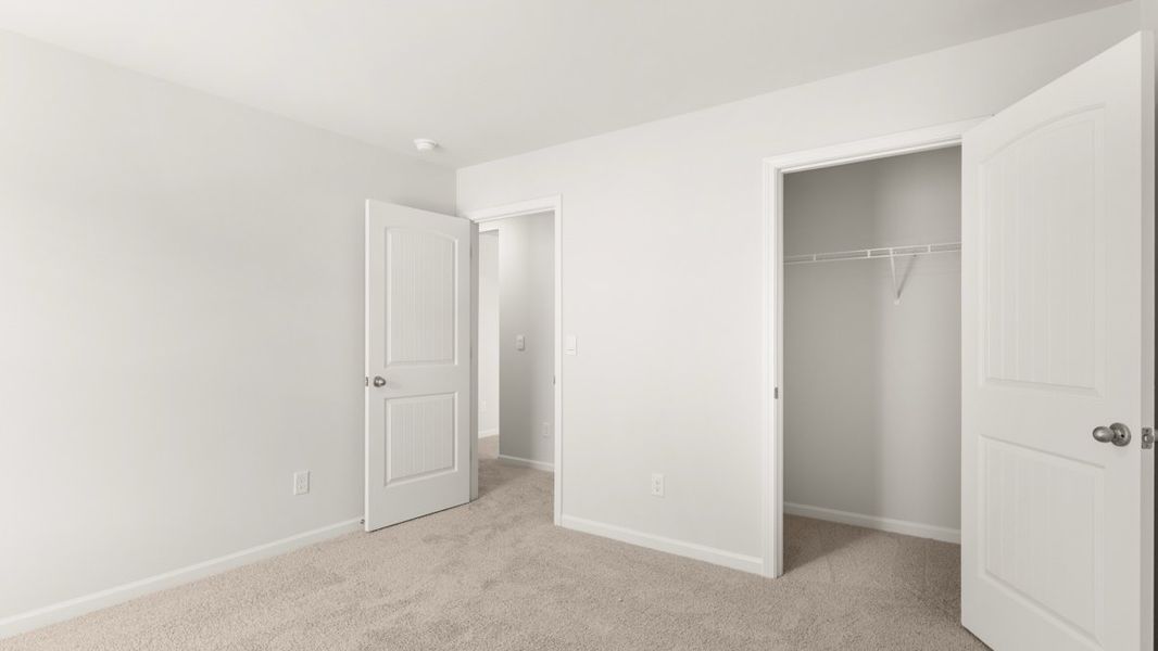 Representative unfurnished interior of a home built from the Halton by D.R. Horton in Parkside at Carter Grove, Cartersville (Image 26).