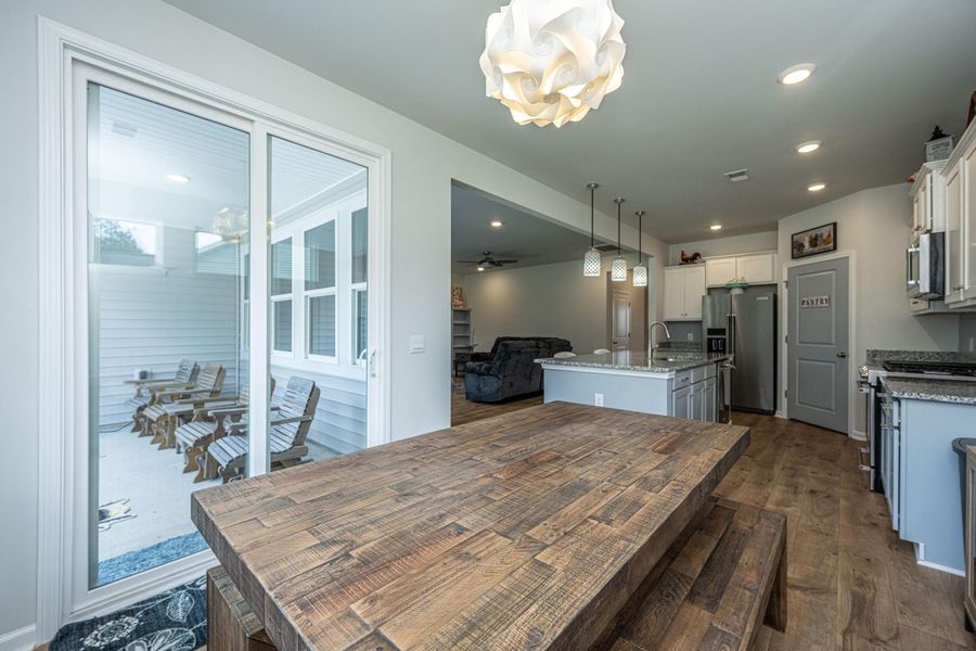 Furnished interior view inside a new home in French Quarter Creek, Huger (Image 36).