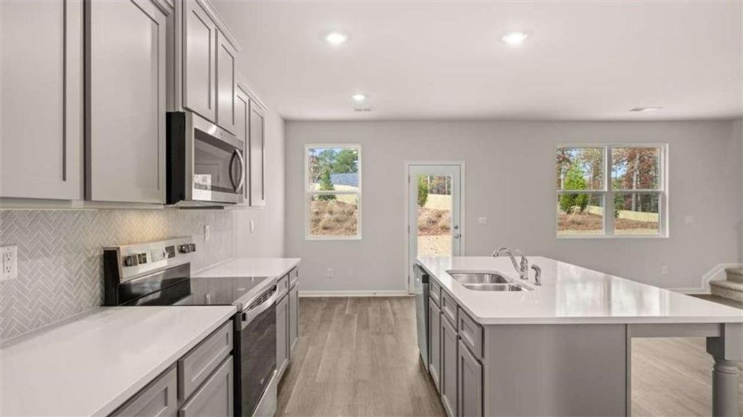Furnished interior view inside a new home in WillowBrook, Winder (Image 8).