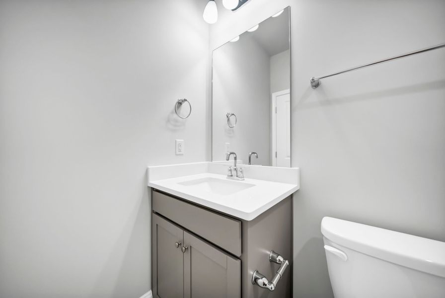 Furnished interior view inside a new home in Monroe Preserve, Chapin (Image 10).
