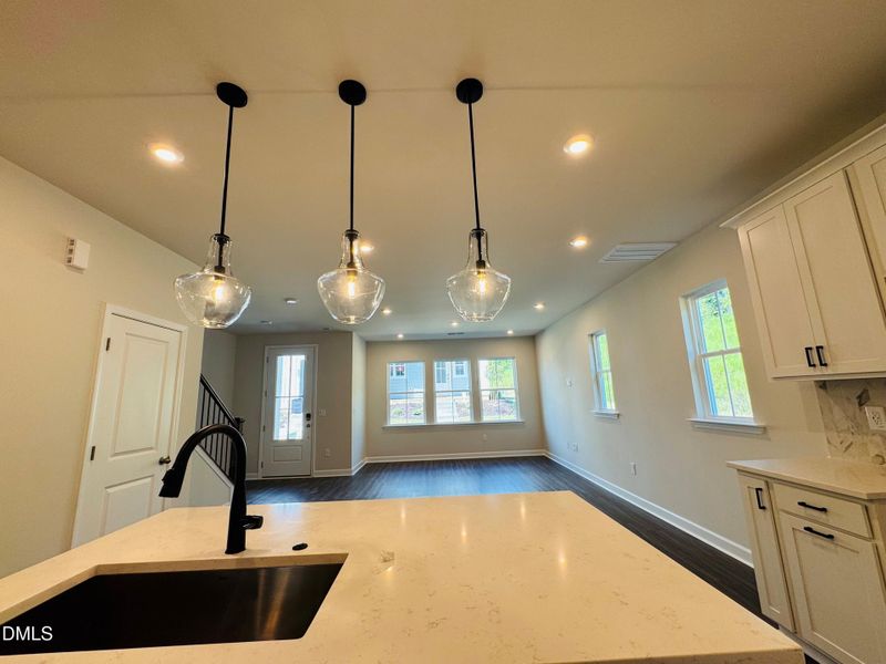 HVM105 kitchen to family room