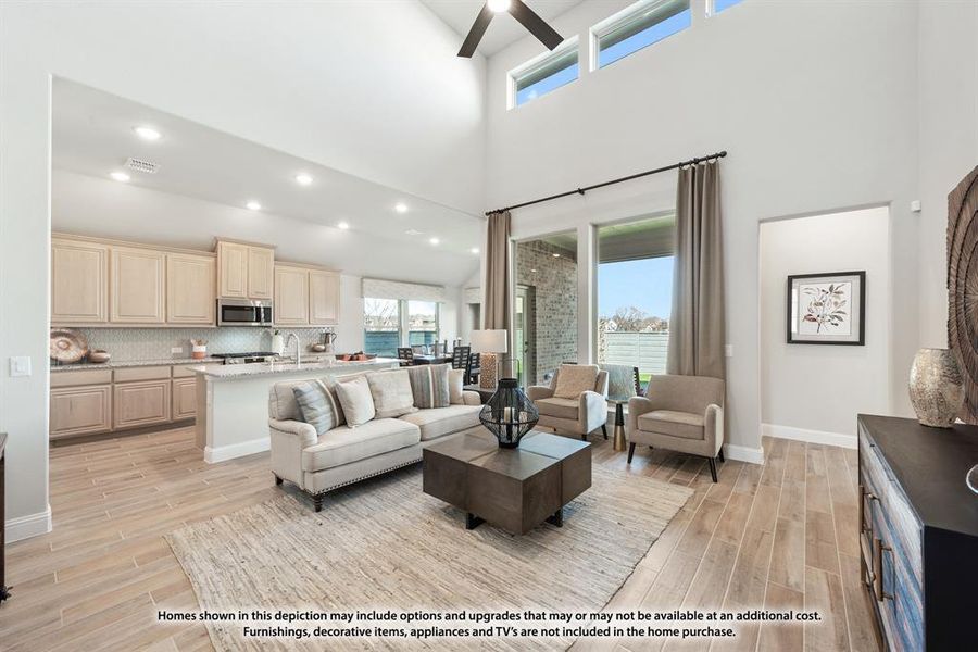 Furnished interior view inside a new home in Silo Mills Classic 50, Joshua (Image 25). Furnished interior view inside a new home in Silo Mills Classic 50, Joshua (Image 25).