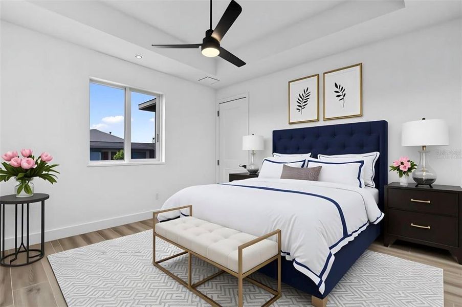 Furnished interior view inside a new home in , Port Charlotte (Image 8).