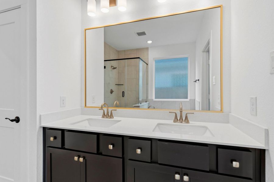 Furnished interior view inside a new home in Emory Glen, Magnolia (Image 13).