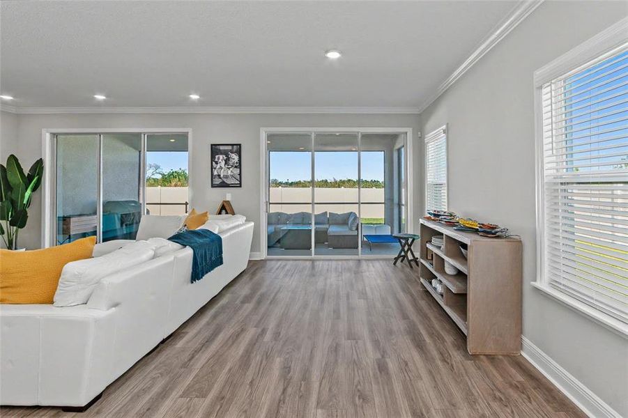 Furnished interior view inside a new home in , Bradenton (Image 11).