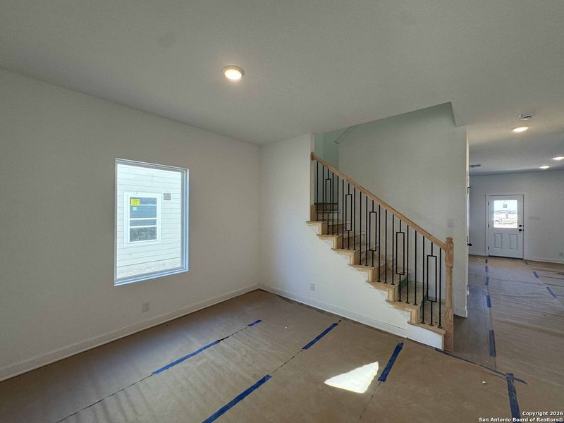 In-progress construction of a new home in Enclave at Hennersby Hollow 50's, San Antonio, TX (Image 20). In-progress construction of a new home in Enclave at Hennersby Hollow 50's, San Antonio, TX (Image 20).