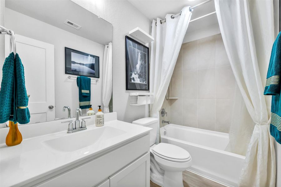 Furnished interior view inside a new home in Ambrose, La Marque (Image 25).