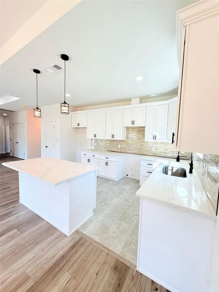 Furnished interior view inside a new home in , Cleveland (Image 9).