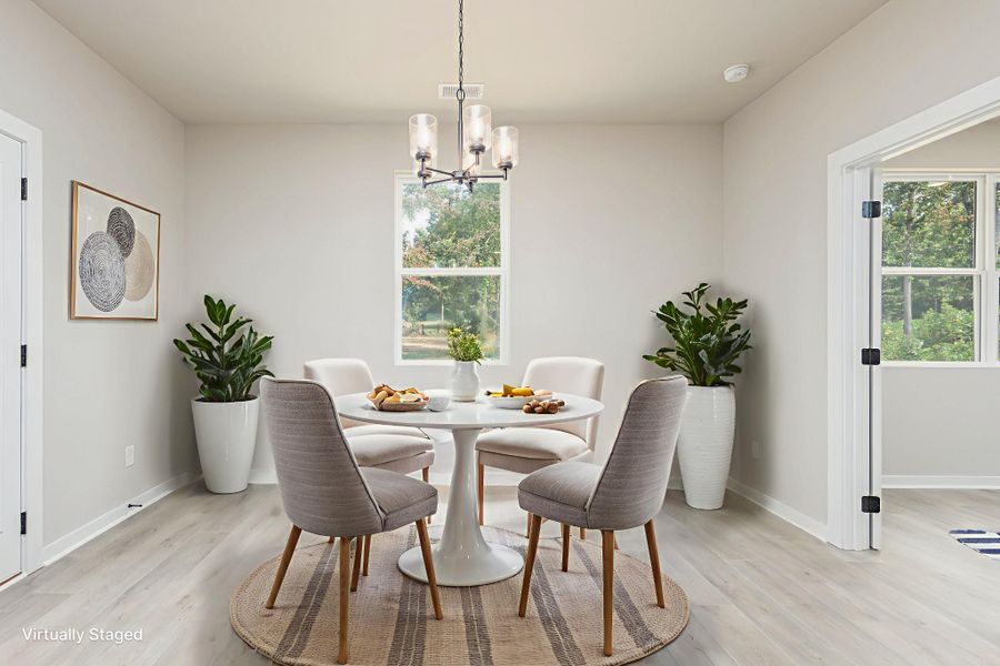 Furnished interior view inside a new home in Woodland Farms, Dickson (Image 5).