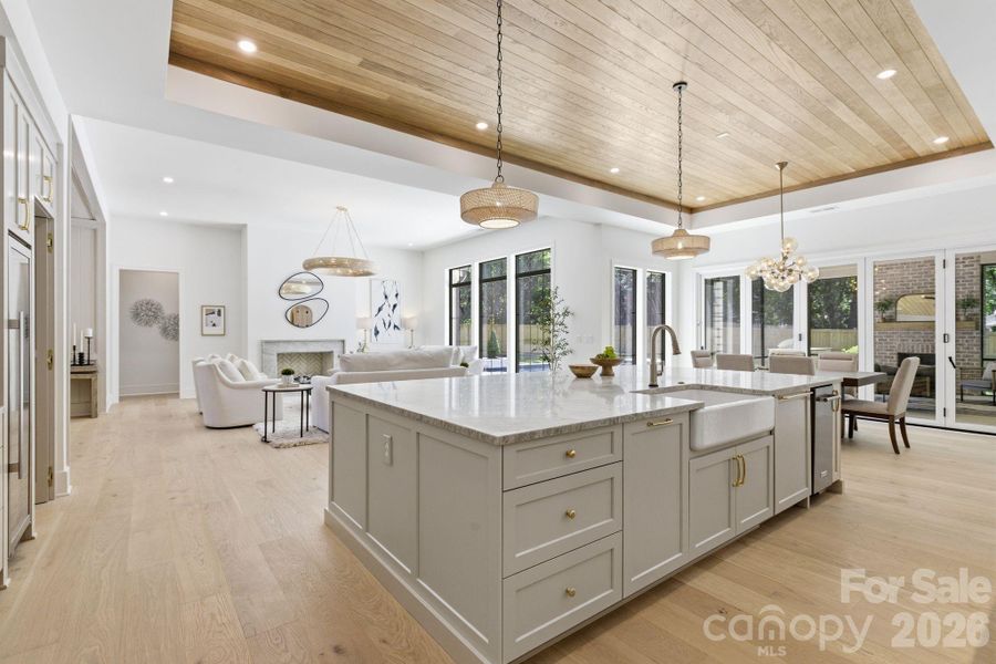 Furnished interior view inside a new home in , Charlotte (Image 9).