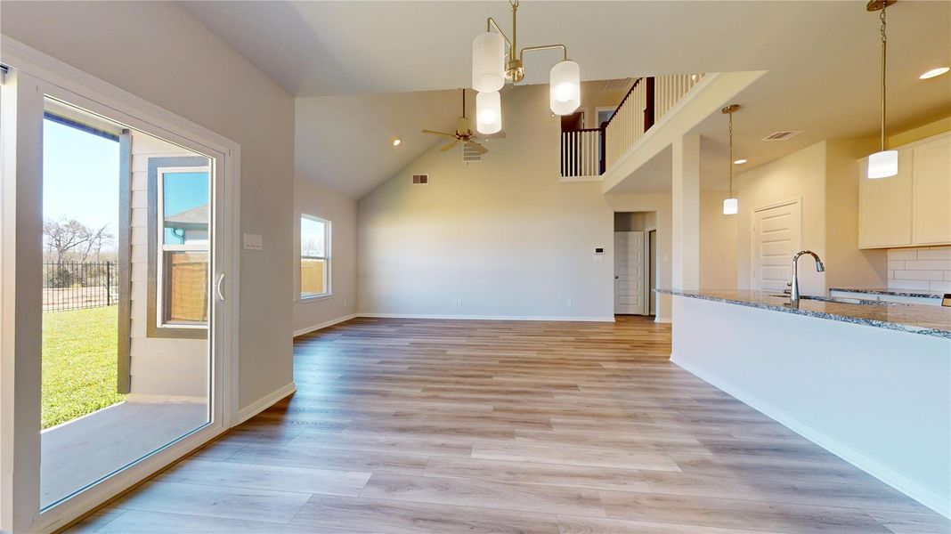 Spacious, unfurnished interior of a new home in Lexington Heights, Willis (Image 23). Spacious, unfurnished interior of a new home in Lexington Heights, Willis (Image 23).