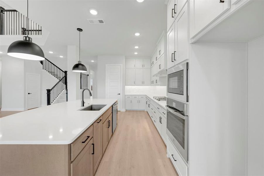 Furnished interior view inside a new home in The Ridge at Northlake, Northlake (Image 15).