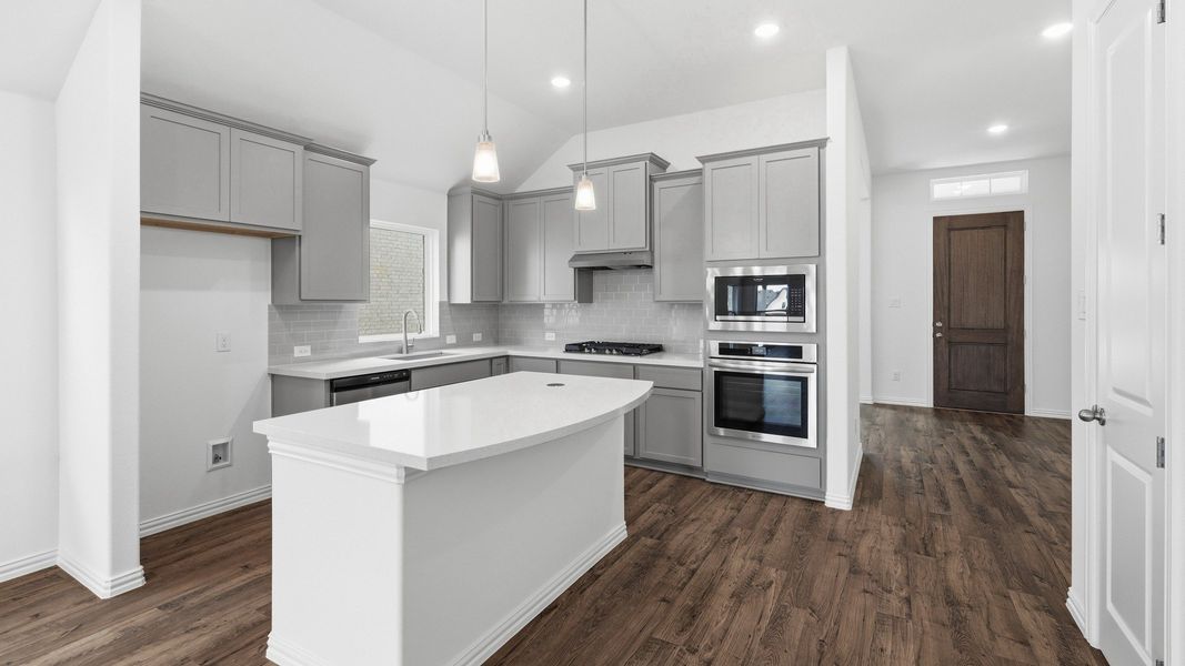 Furnished interior view inside a new home in Wildflower Ranch, Fort Worth (Image 13).