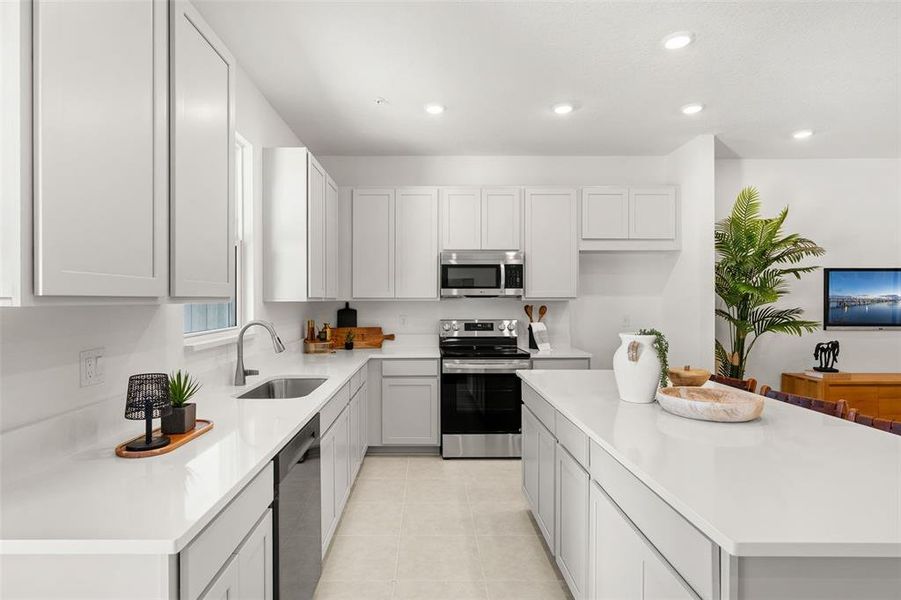 Furnished interior view inside a new home in , Apopka (Image 13).