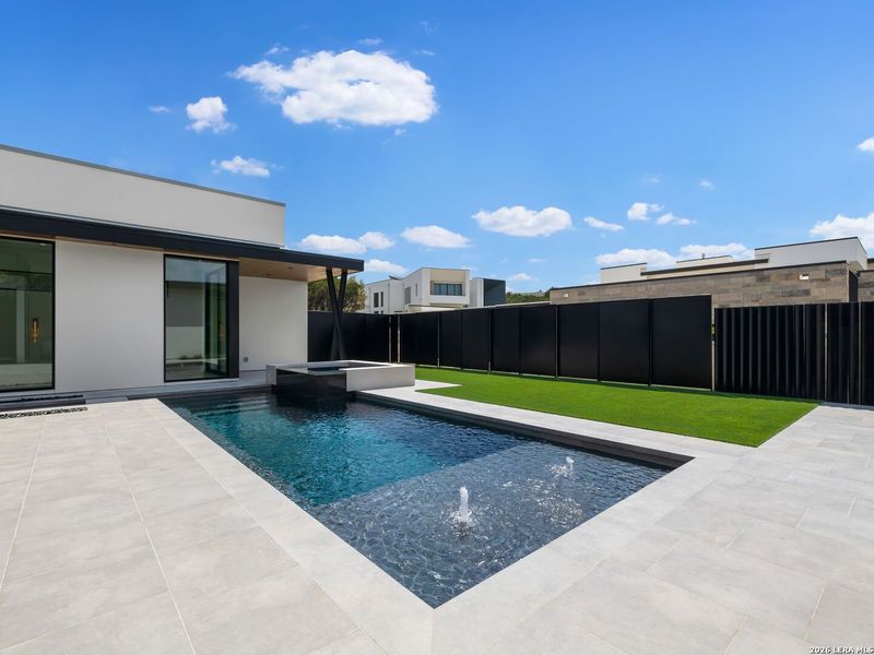 Exterior details and patio area of a home in , San Antonio (Image 39). Exterior details and patio area of a home in , San Antonio (Image 39).